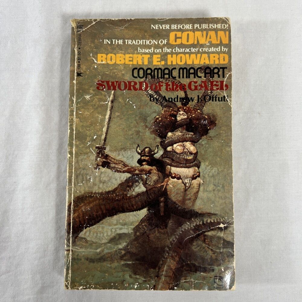 Conan - Sword of the Gael - Howard - Offutt - 1976 - Zebra Books
